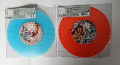 P.S Shock The World, Less Than Jake 7" Vinyl 2006 Blue and Orange