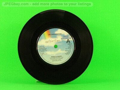 GREENWOOD,LEE FOOL'S GOLD (plain sleeve) (137) 7" MCA