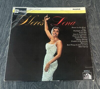 Lena Horne - Here’s Lena - Stateside - SL 10081 - 1964 - Excellent