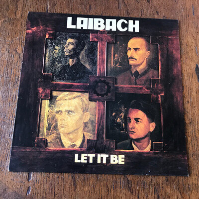 Laibach 12" Vinyl LP Let It Be Mute Stumm 58 First UK Press
