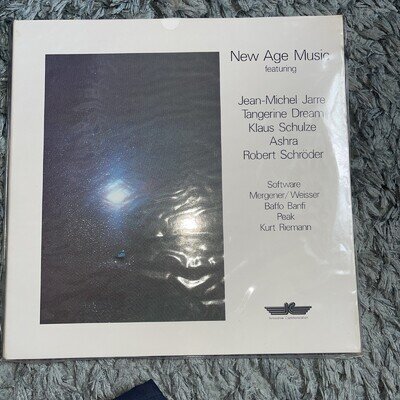 New Age Music 2x Vinyl LP NM 1985 German Tangerine Dream, Klaus Schulze Synth