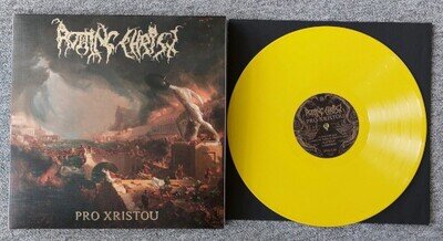 Rotting Christ Pro Xristou (Solid Yellow Vinyl LP) (Vinyl)