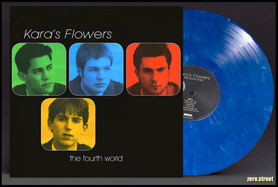 KARA'S FLOWERS The Fourth World LP on BLUE VINYL Colored NEW #d /1000 MAROON 5