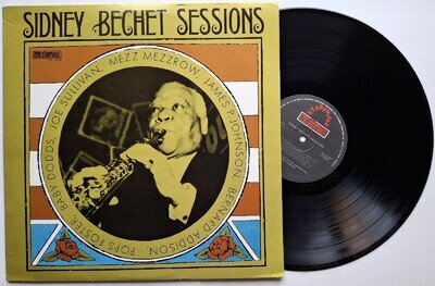 Sidney Bechet - Sidney Bechet Sessions - Canadian Press Vinyl LP 1968 (Exc/Exc)