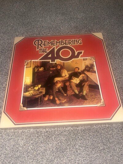 Remembering The 40's LP Vinyl Records in good condition.