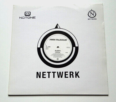 Sarah McLachlan - Plenty/Fear - 12" Single Promo - UK, 2001