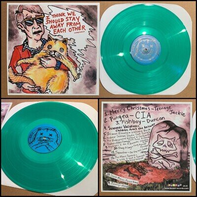I THINK WE SHOULD STAY AWAY FROM EACH OTHER LP Green Vinyl-Joyce Manor Pangea