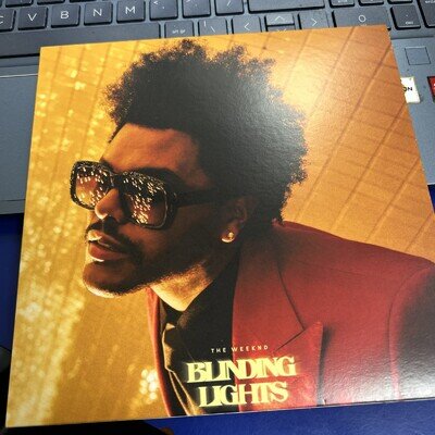 The Weeknd Blinding Lights 7" Vinyl Collector's Edition . VGC