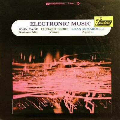 John Cage - Electronic Music, LP, (Vinyl)