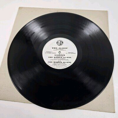 Scooter Aloof Zoey Coleman World As One Vinyl 12" Single Record Cowboy VG+/VG+