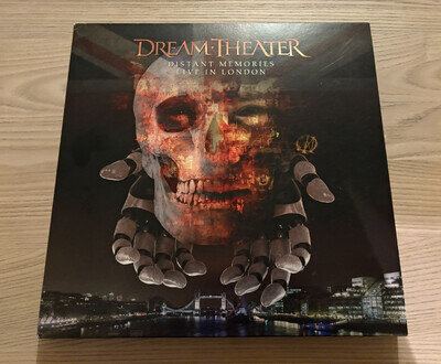 Dream Theater - Distant Memories Live In London 2020 4LP 3 CD box set. M/VG+