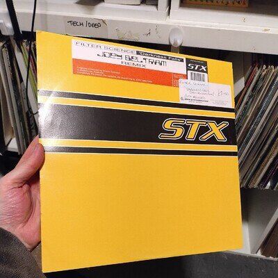 Filter Science - Darkness Falls (Joey Beltram Remix) Pink 12" Vinyl Ltd Editiob