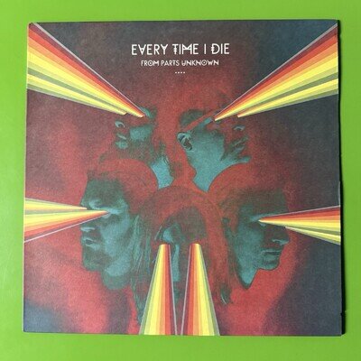 Every Time I Die ‎– From Parts Unknown LP Vinyl Hardcore Punk Math Rock 2014 US