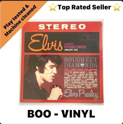 Elvis Presley Rough Cut Diamonds Alternate Studio Takes June-Sept 1970 12" Vinyl