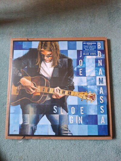 Joe Bonamassa Sloe Gin Vinyl LP album 12 inch limited blue 180g NEW sealed