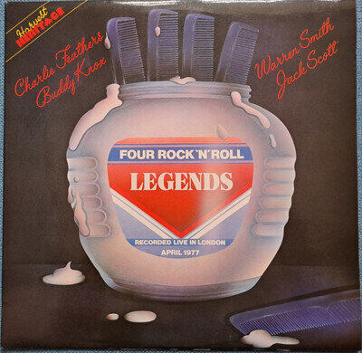 Charlie Feathers Buddy Knox Warren Smith Jack Scott Four Rock'N'Roll Legends