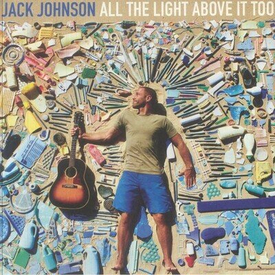 JOHNSON, Jack - All The Light Above It Too - gatefold blue swirl vinyl LP