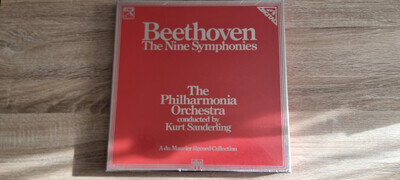 SLS 5239 BEETHOVEN The Symphonies SANDERLING PO HMV STEREO 8LP BOX SEALED MINT