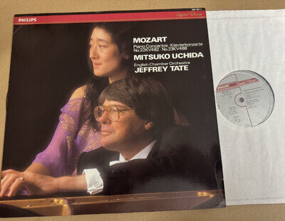 420 187-1 Mozart Piano Concertos 22 & 23 Mitsuko Uchida Jeffrey Tate ECO
