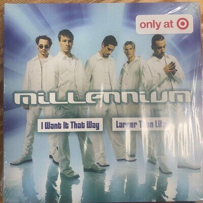 Backstreet Boys TINY VINYL Target I Want it That Way Larger Than Life SEALED!