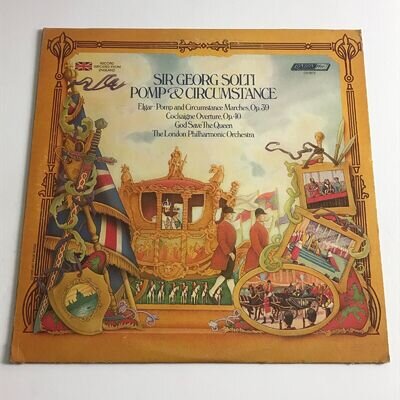 Elgar/Solti - Pomp And Circumstance 1-5/Cockai... LP - LONDON CS.7072 VG+/EX