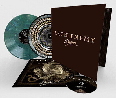 ARCH ENEMY - DECEIVERS , 2022 EU DLX LP + PiCTURE DISC + CD ARTBOOK, #2186/7000