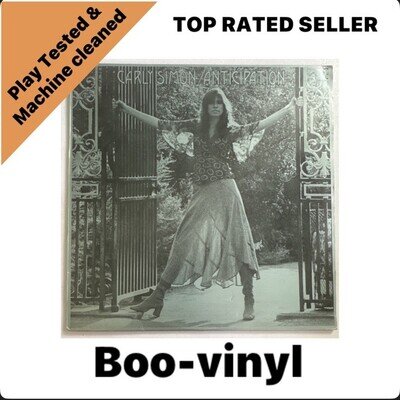 Carly Simon Anticipation LP Vinyl Record EX/VG+ Condition