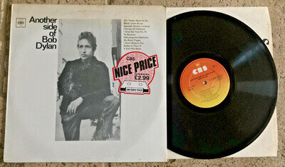 BOB DYLAN - ANOTHER SIDE OF CBS 32034 REISSUE ALBUM VINYL LP RECORD💥MINT-