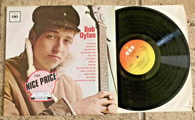BOB DYLAN - BOB DYLAN CBS 32001 REISSUE ALBUM VINYL LP RECORD💥MINT-