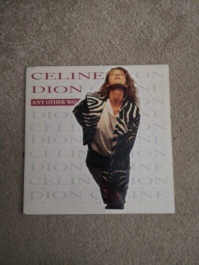Celine Dion 7" vinyl single Any Other Way from Holland