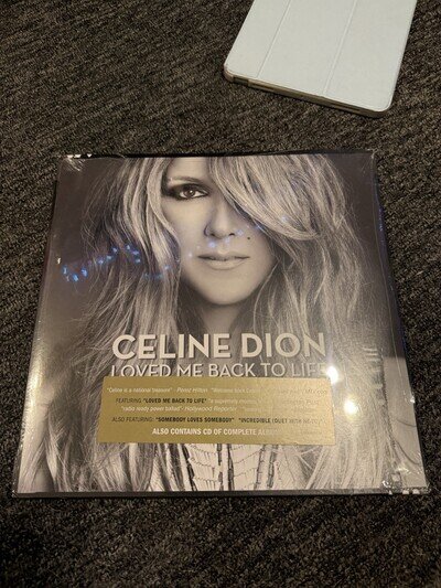 Celine Dion Loved Me Back to Live Vinyl and CD Album Brand New Sealed