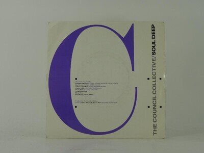 THE COUNCIL COLLECTIVE SOUL DEEP (1) (13) 2 Track 7" Single including Picture Sl