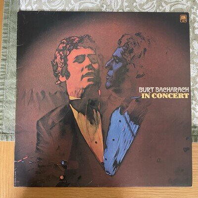 BURT BACHARACH In Concert VGC 1974 UK A&M Pop LP PLAY TESTED