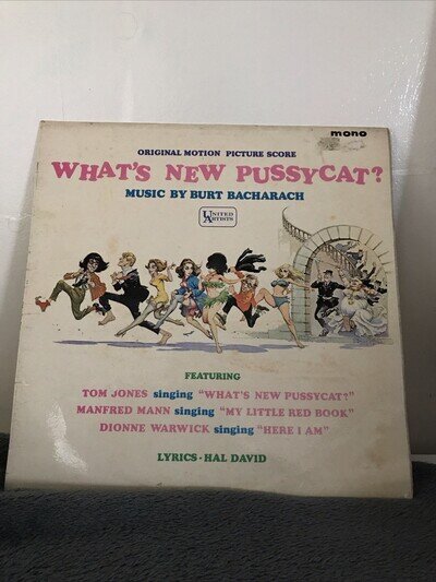 Burt Bacharach - What's New Pussycat? (Original Motion Picture Score) (LP, Mono)