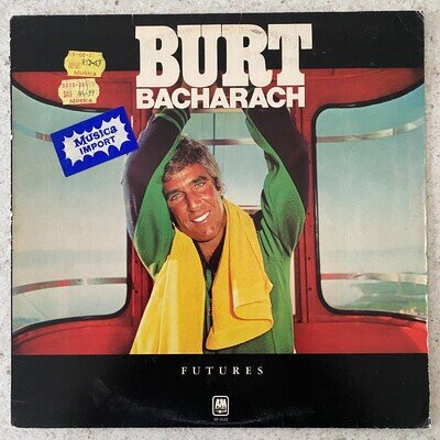 Burt Bacharach, Futures - Jazz, Easy Listening Vinyl LP Record 1977 (SP-4622)