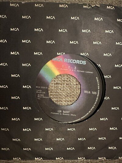 Len Barry-1-2-3 (7” Single 1965)