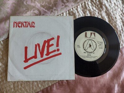 NEKTAR: Live! - VERY RARE PROMOTIONAL SINGLE FOR SOUNDS LIKE THIS