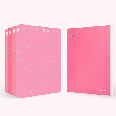 BTS MAP OF THE SOUL : PERSONA Album CD+2 P.Book+2p Card+Film+GIFT SEALED
