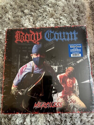 BODY COUNT MERCILESS BLUE 180G VINYL ALBUM 12” LP BRAND NEW & SEALED ICE-T