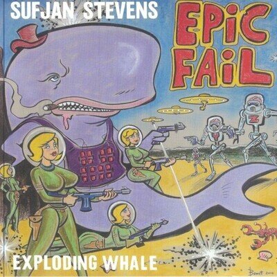 Sufjan Stevens Exploding Whale Limited Edition 7" Vinyl Single Brand New