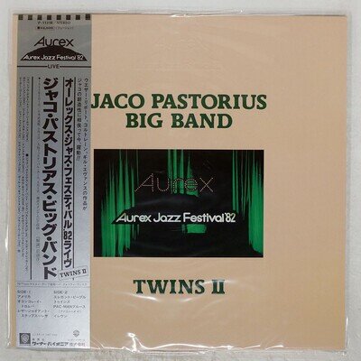 JACO PASTORIUS TWINS II WARNER P11318 Japan OBI INSERT VINYL LP