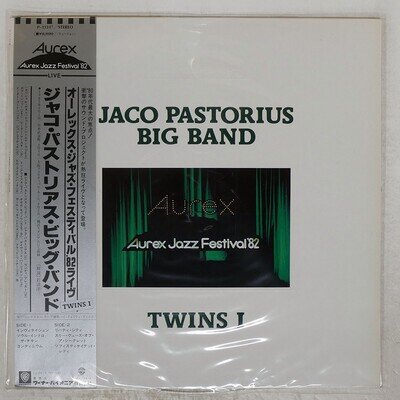 JACO PASTORIUS TWINS I (AUREX JAZZ FESTIVAL '82) WARNER P11317 Japan VINYL LP