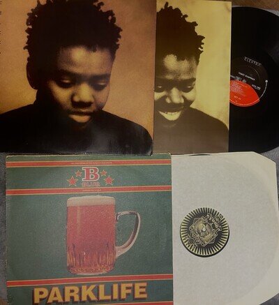 X2 Vinyl Records Tracy Chapman LP + Blur Park Life -