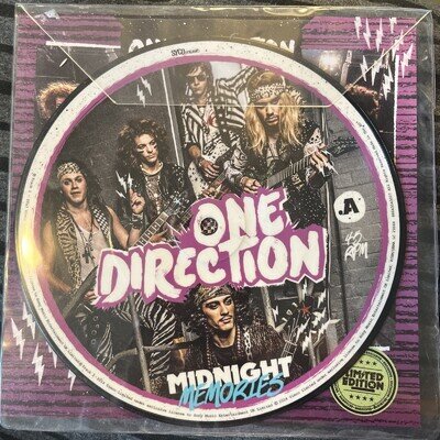 One Direction Midnight Memories Picture Disc 7" Vinyl Single