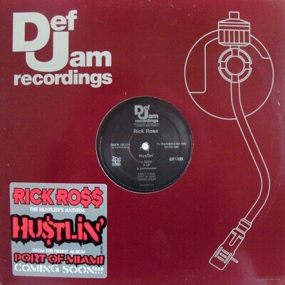 Rick Ross - Hustlin' (12", Promo)