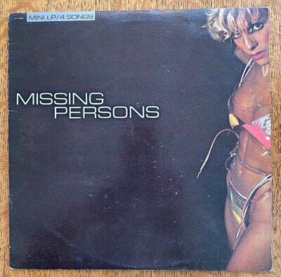 Missing Persons - self-titled 1st EP 1982 Capitol Records