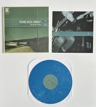 Taking Back Sunday - Tell All Your Friends (Vinyl LP) Victory Records Blue /220