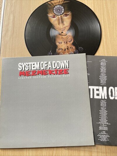 System of a Down-Mezmerize-ORIGINAL-album pic picture disc-limited-nu metal-1/A