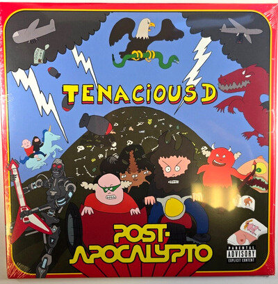 Tenacious D Post-Apocalypto LP Album vinyl record 2018 hard rock on Columbia