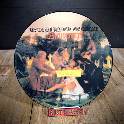 Record EP Single Picture Disc, Witchfinder General, Death Penalty, Grade EX